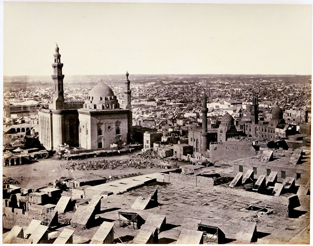 Cairo da Cidadela, primeira vista de Francis Frith