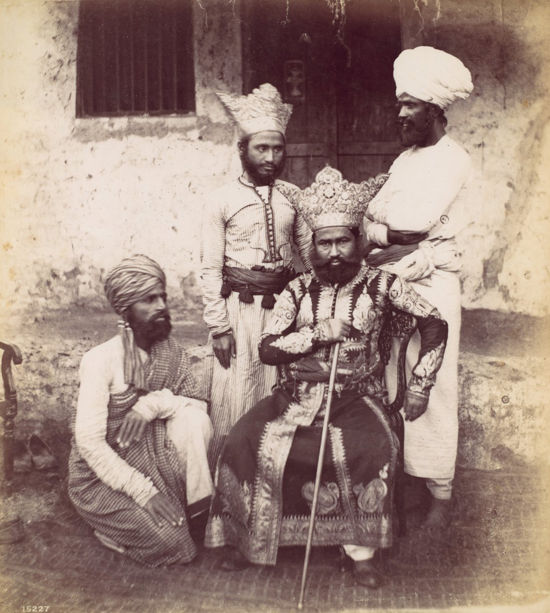 Quatro homens da Índia Oriental, década de 1870. de Francis Frith