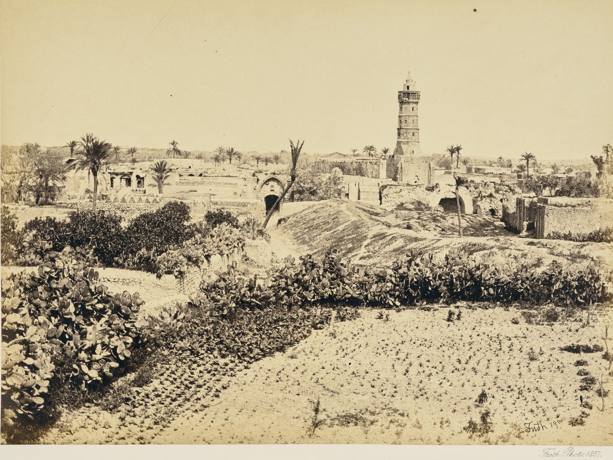 Francis Frith, Gaza (A Cidade Velha) de Francis Frith