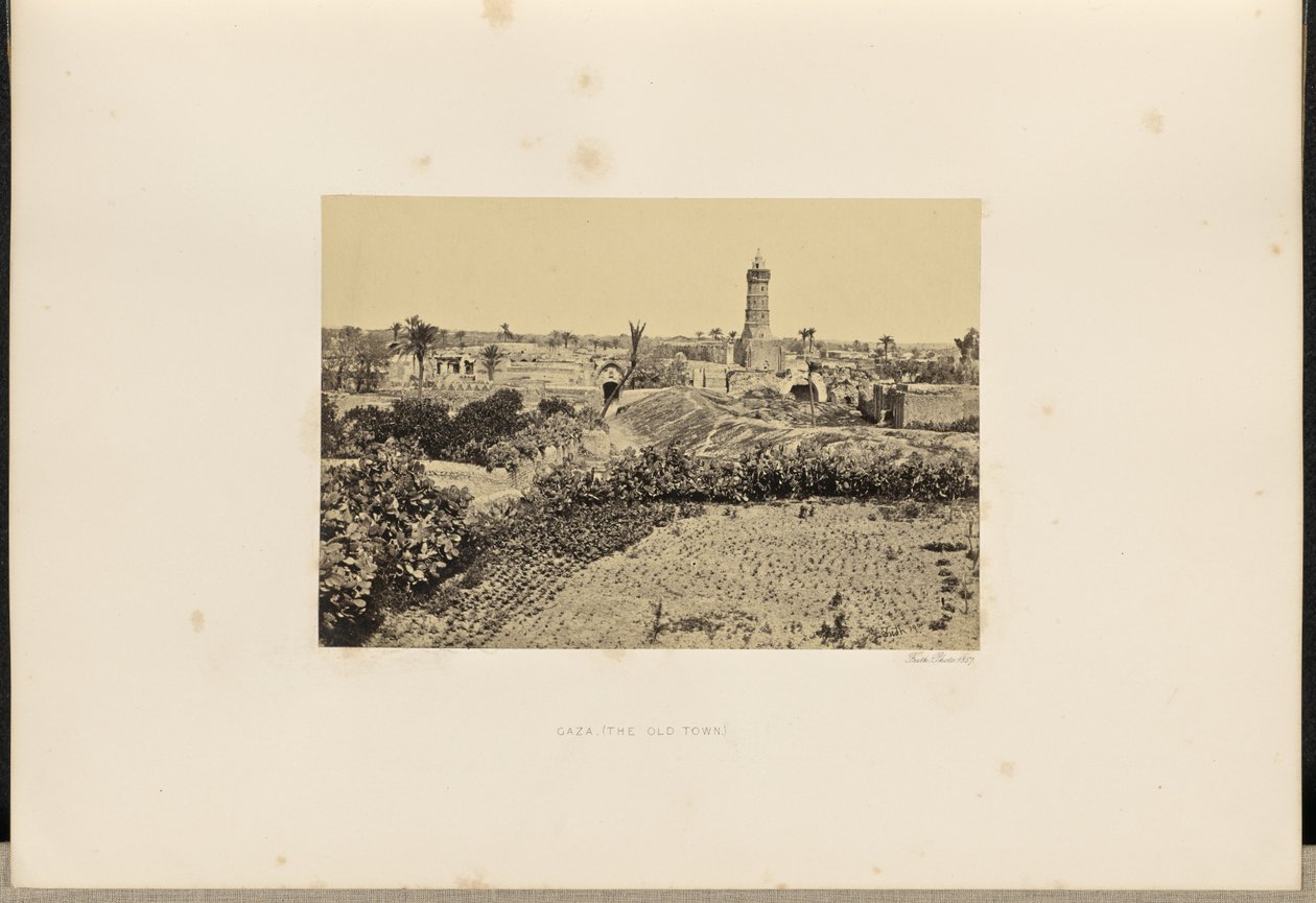 Gaza (A Cidade Velha) de Francis Frith