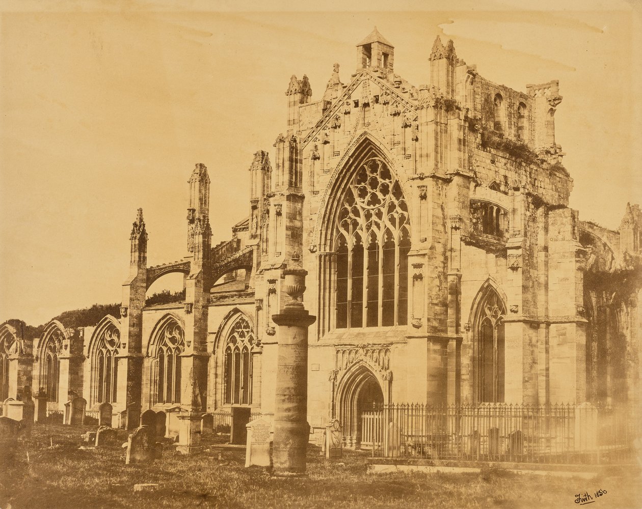 Abadia de Melrose de Francis Frith