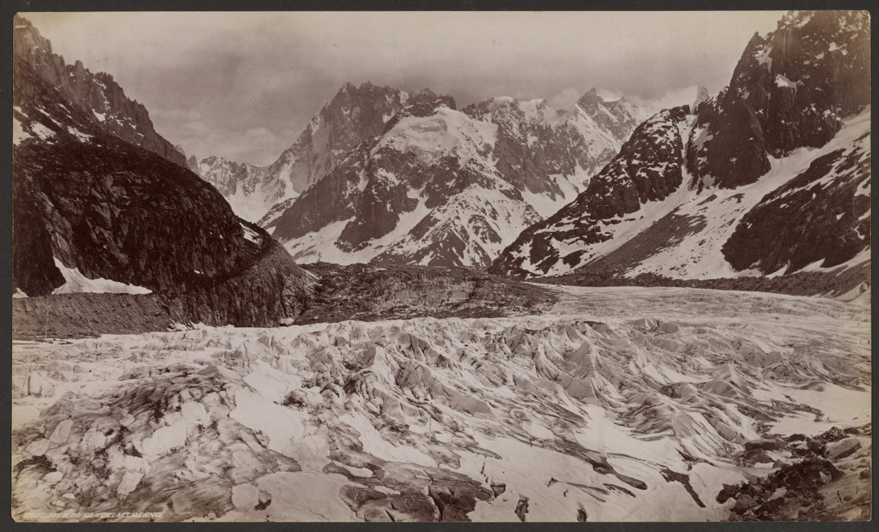 Mer de Glace, Monte Branco de Francis Frith
