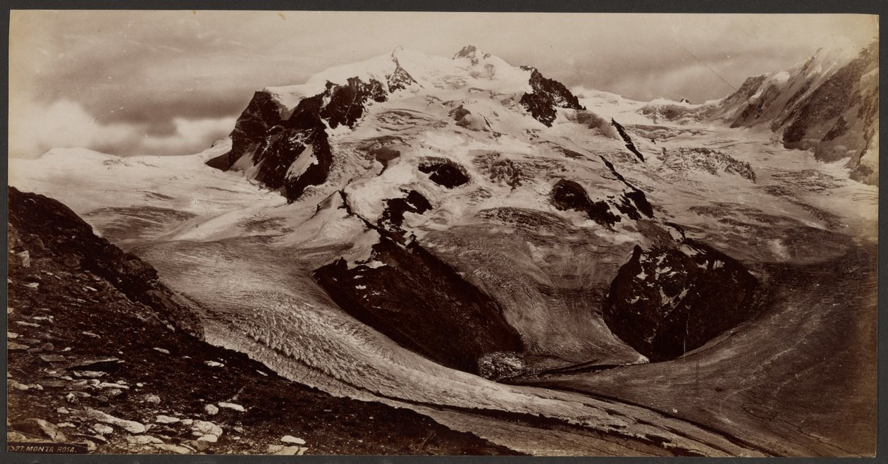 Monte Rosa de Francis Frith