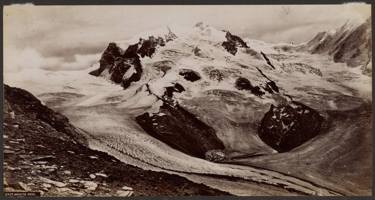 Monte Rosa de Francis Frith