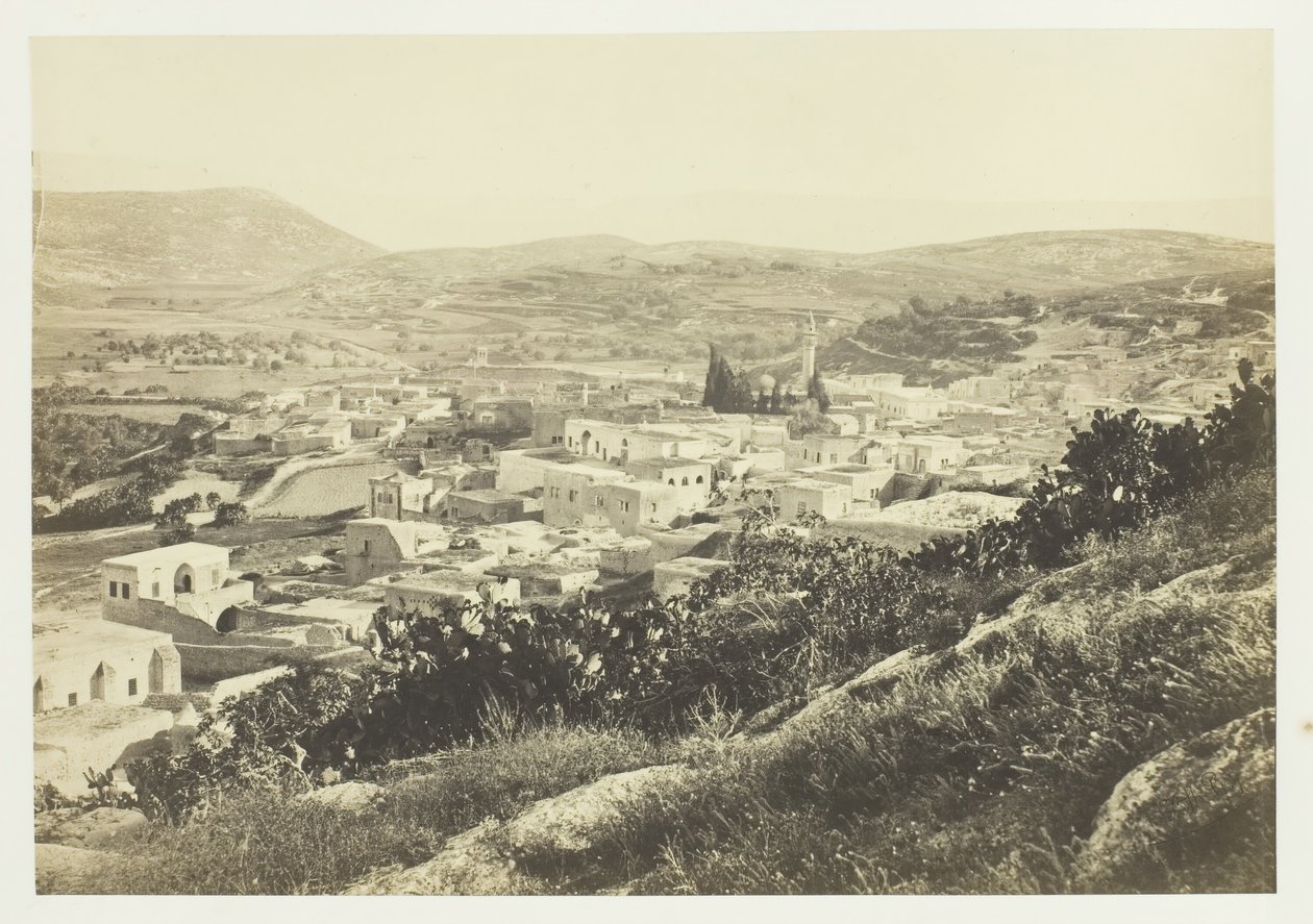 Nazaré, Do Noroeste, 1857. de Francis Frith