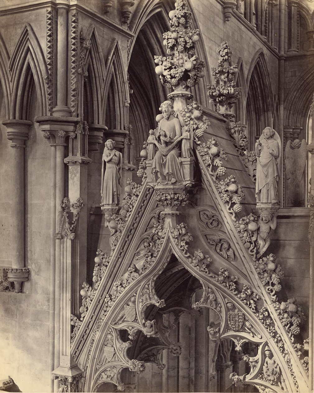 Santuário Percy, Beverley Minster de Francis Frith