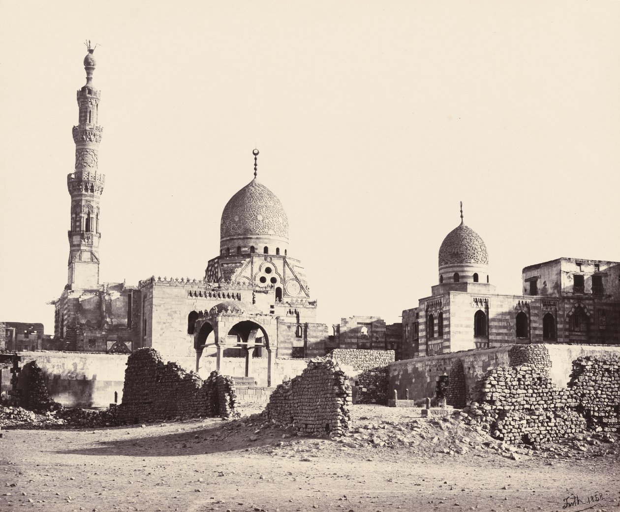 A mesquita de Kaitbey de Francis Frith