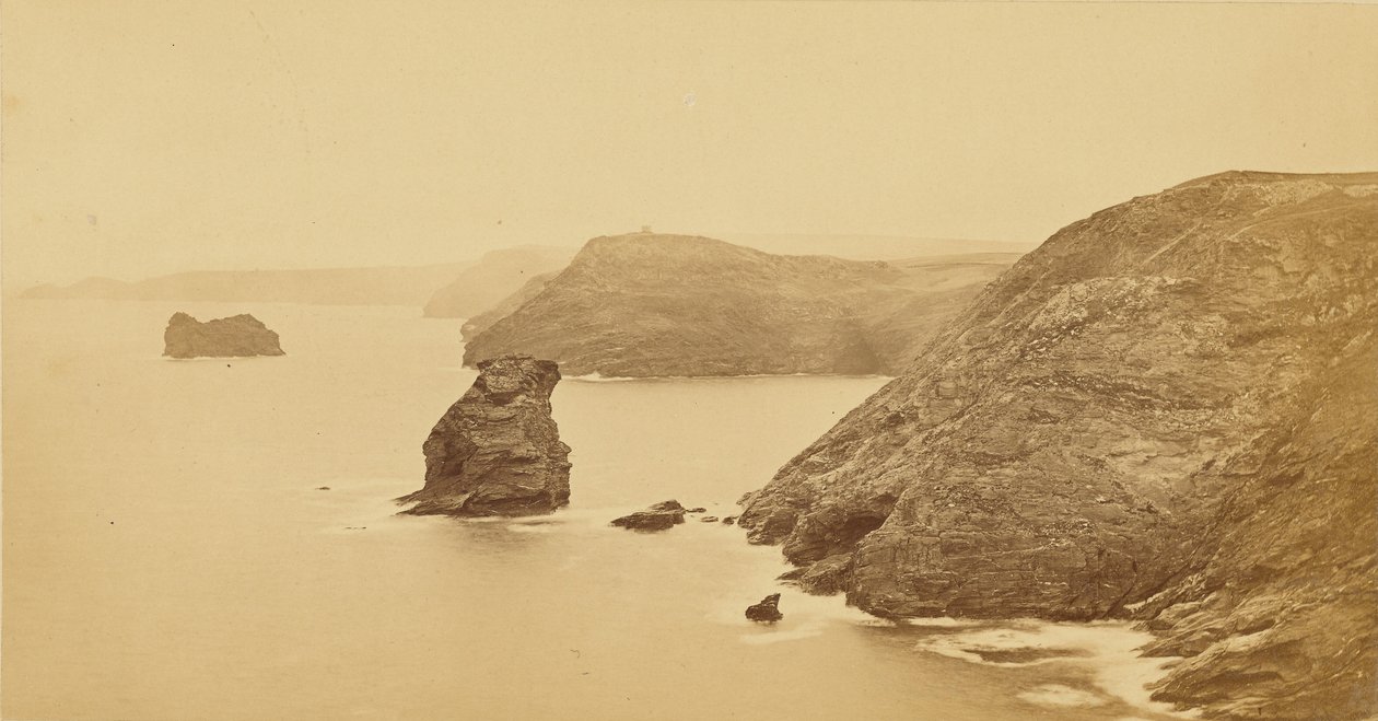 Trevalga na costa de Francis Frith