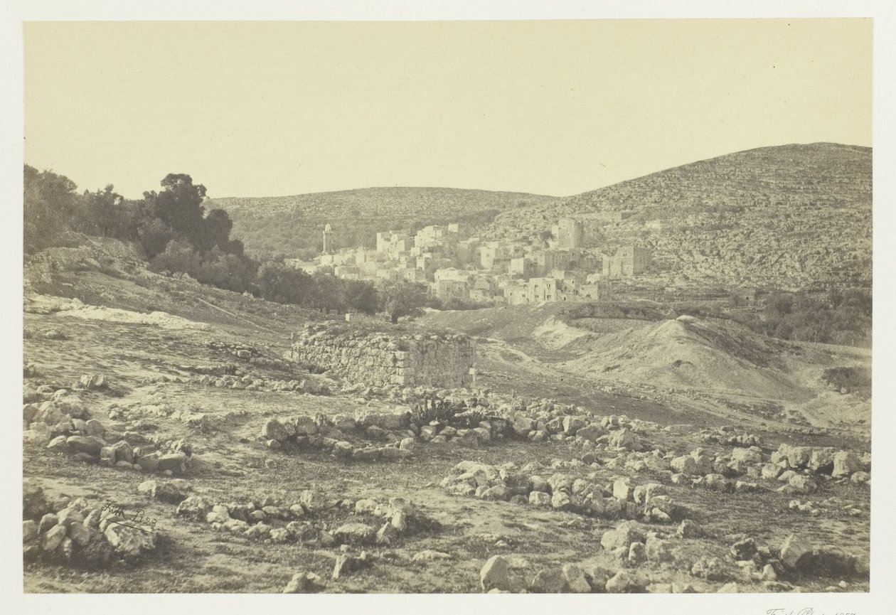 Vista em Hebron de Francis Frith