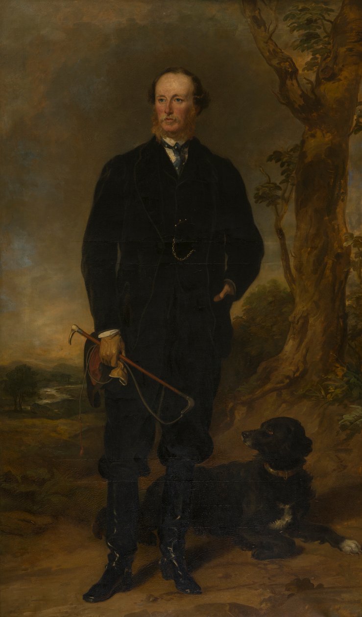 Retrato de Orlando George Charles, 3º Conde de Bradford (1819-1898), c.1839-78 (óleo sobre tela) de Francis Grant