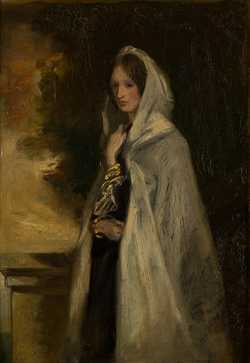 Retrato de Ursula Bridgeman, Lady Londesborough (1823-1883), c.1843-78 (óleo a bordo) de Francis Grant