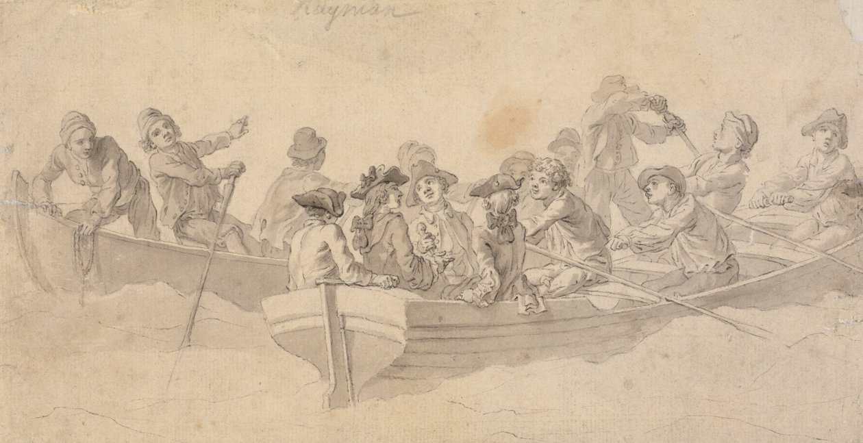 Números em Barcos de Francis Hayman