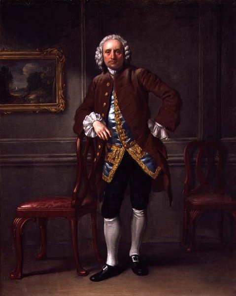 George Dance the Elder (1695-1768) c.1750 (óleo sobre tela) de Francis Hayman