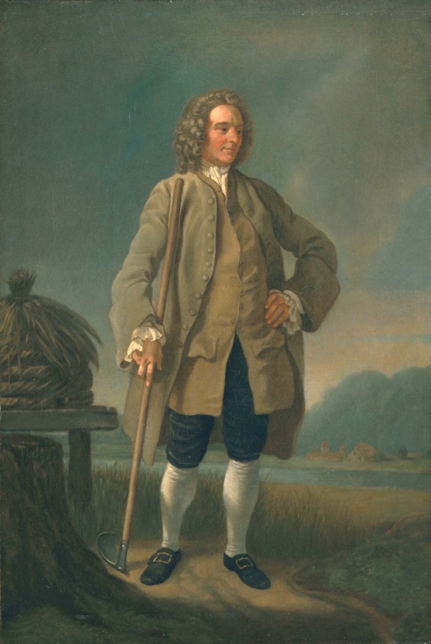 Agricultor industrioso, c. De 1750 de Francis Hayman