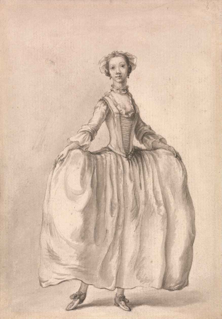 Figura Permanente de uma Senhora de Francis Hayman