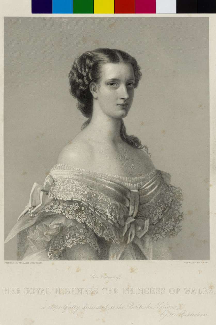 Princesa da Dinamarca Alexandra de Francis Holl
