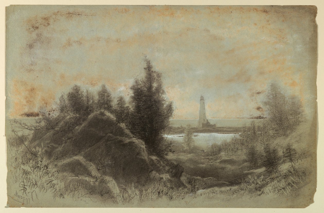 Um farol de Francis Hopkinson Smith
