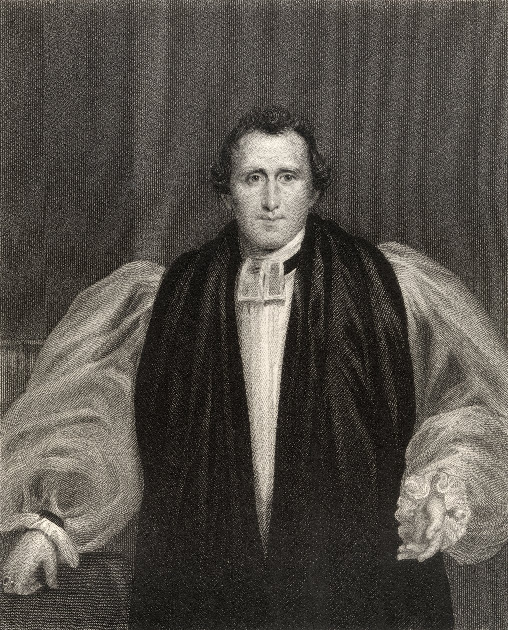 Reverendo Daniel Wilson, gravado por J. Cochran, da National Portrait Gallery, volume V, publicado em 1835 de Francis Howard