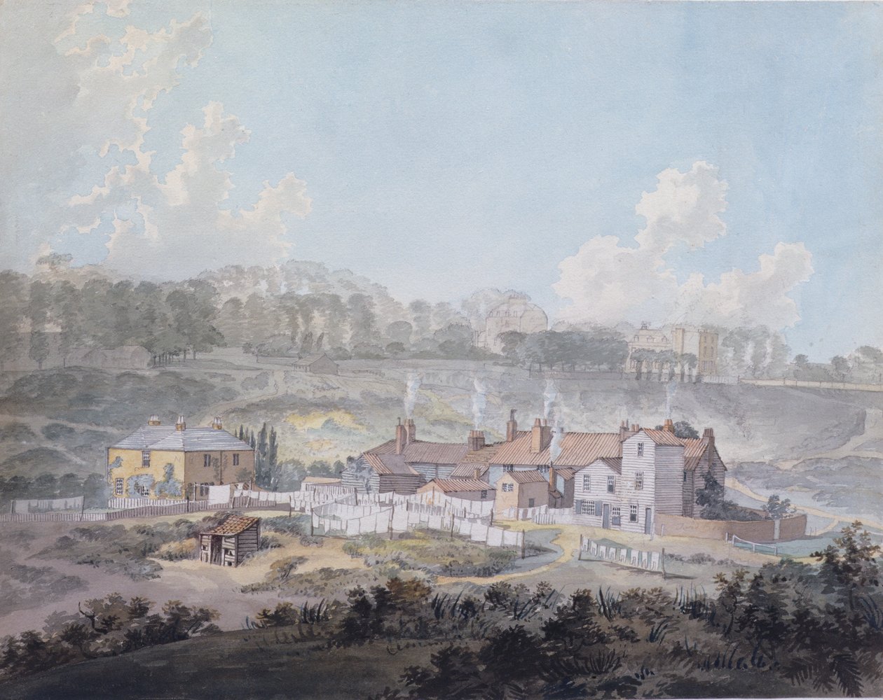 O Vale da Saúde, c.1800 de Francis James Sarjent