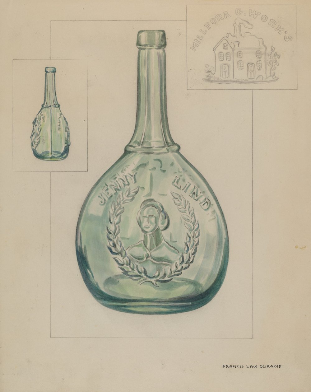 Garrafa de Francis Law Durand