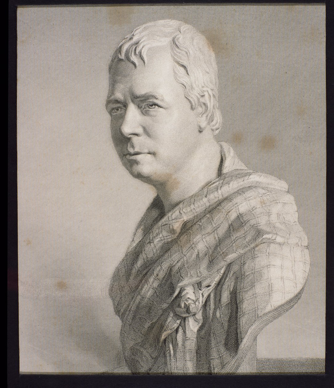 Sir Walter Scott (1771-1832) da &39;Gallery of Prints&39;, publicado em 1833 (gravura) de Francis Legatt Chantrey