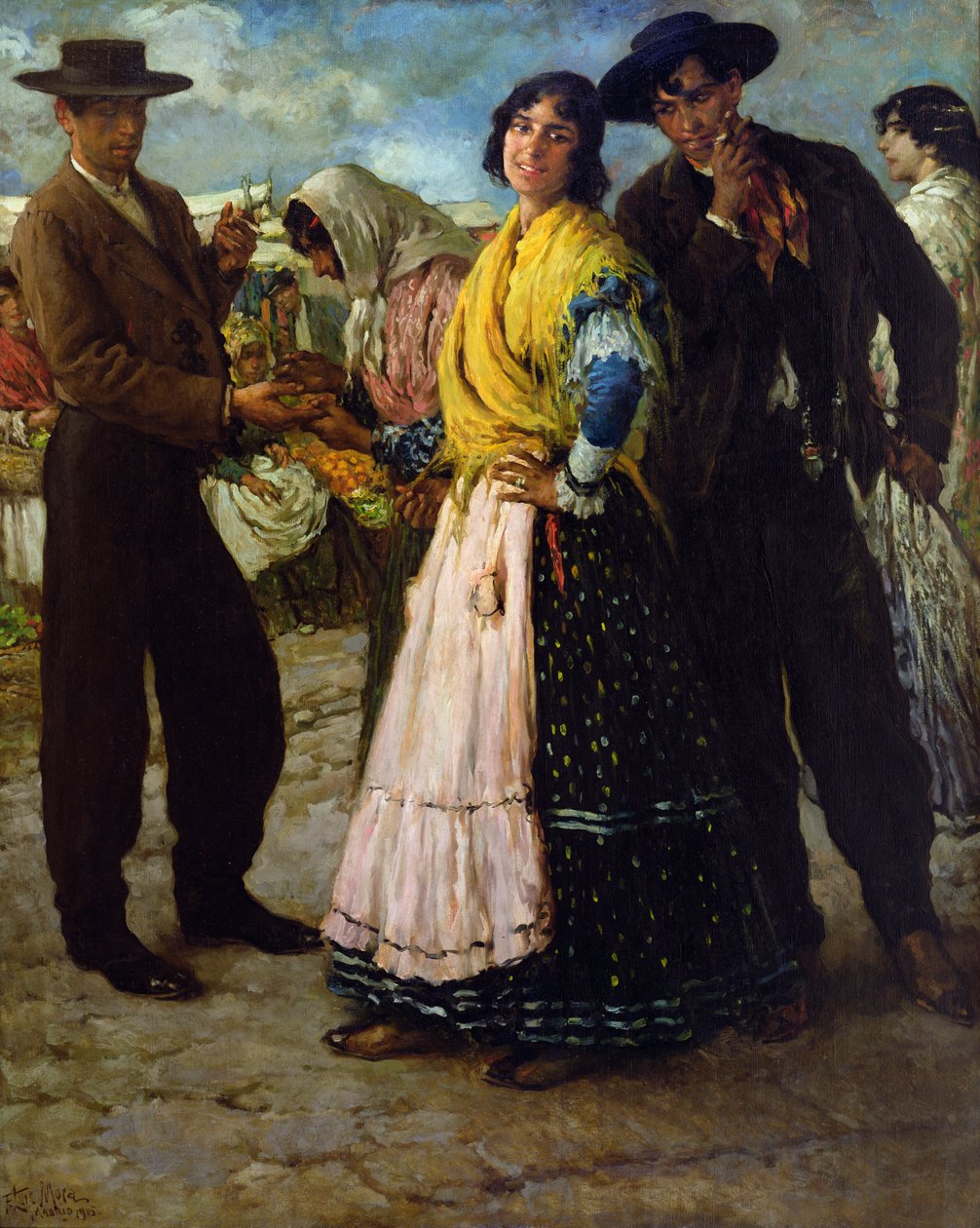 A cartomante de Francis Luis Mora
