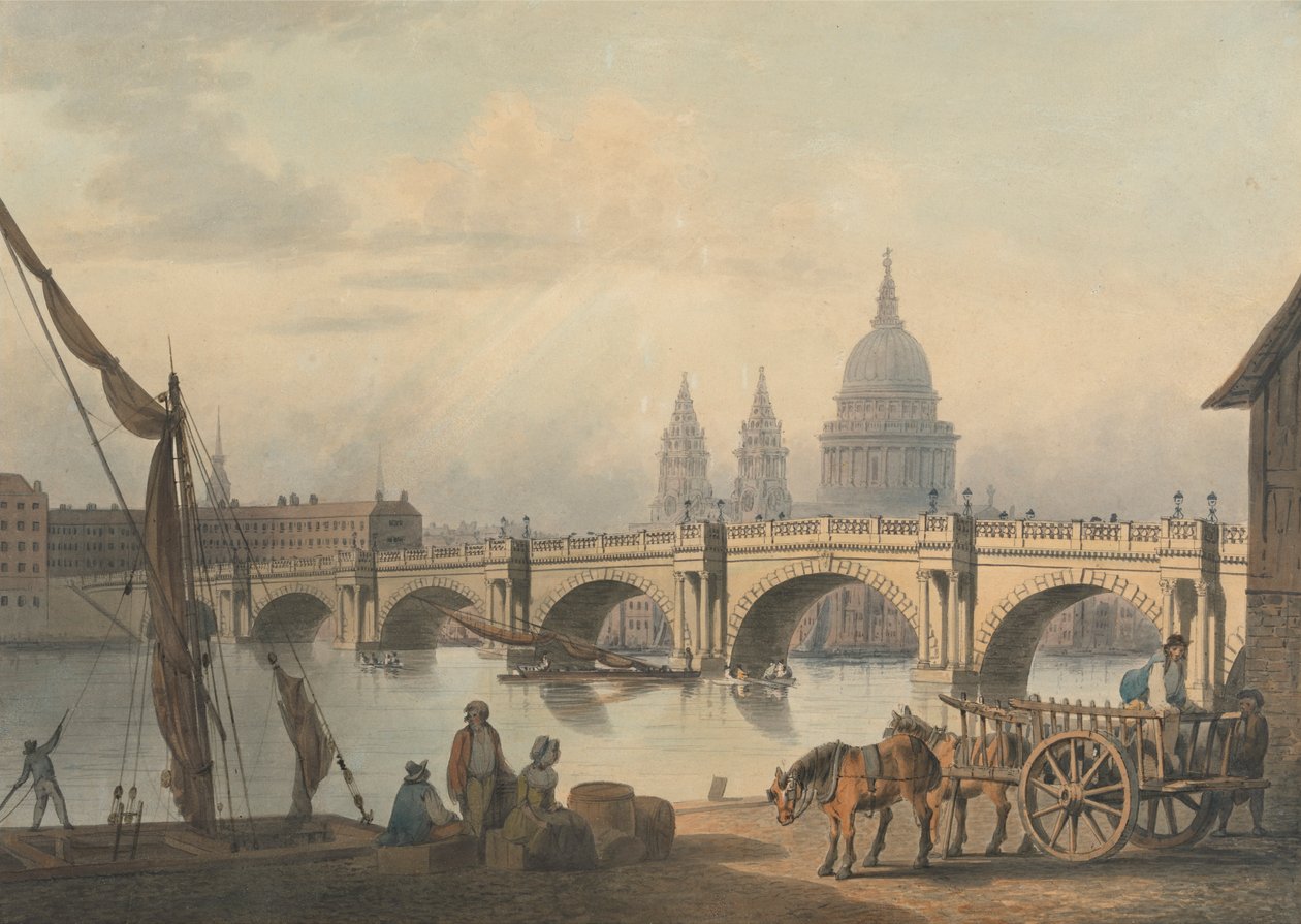 Ponte de Blackfriars e St. Paul