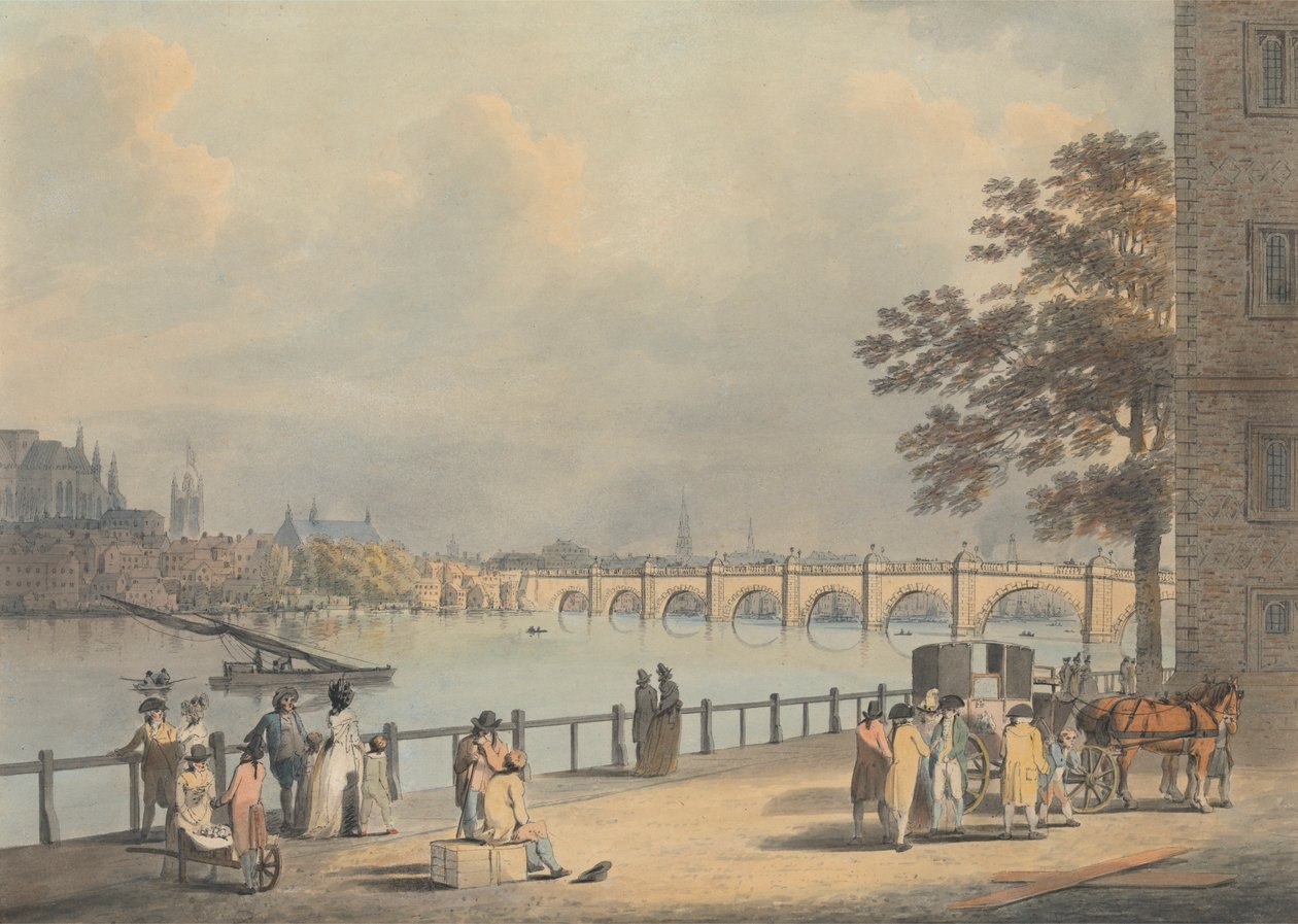 Westminster do Banco do Sul de Francis Nicholson