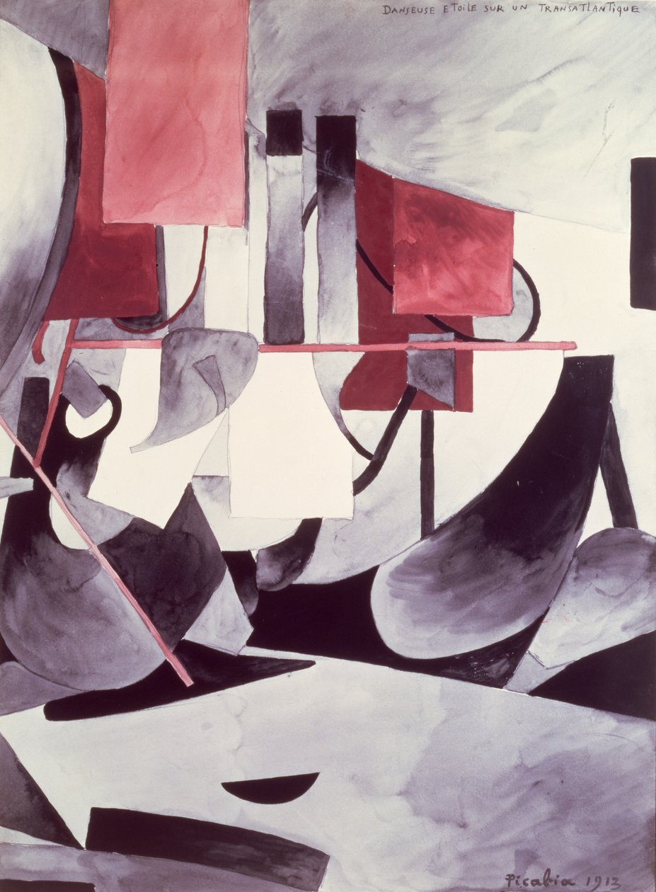 Bailarina num transatlântico de Francis Picabia