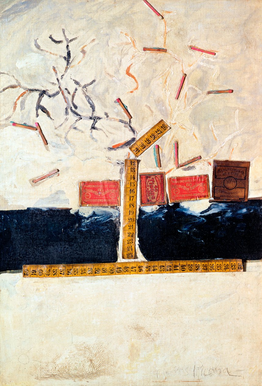 Centímetros, c.1924-25 de Francis Picabia