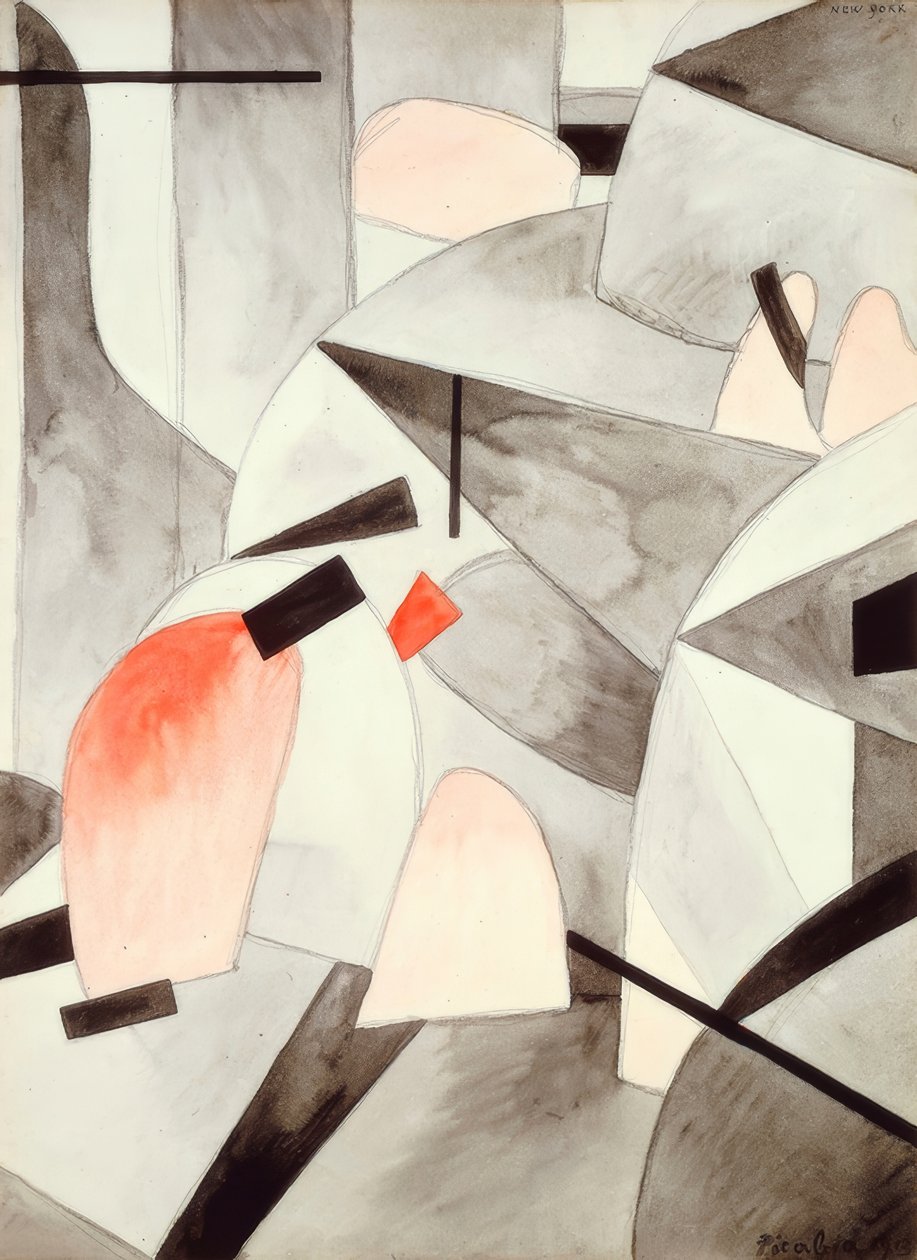Entrada em Nova Iorque de Francis Picabia