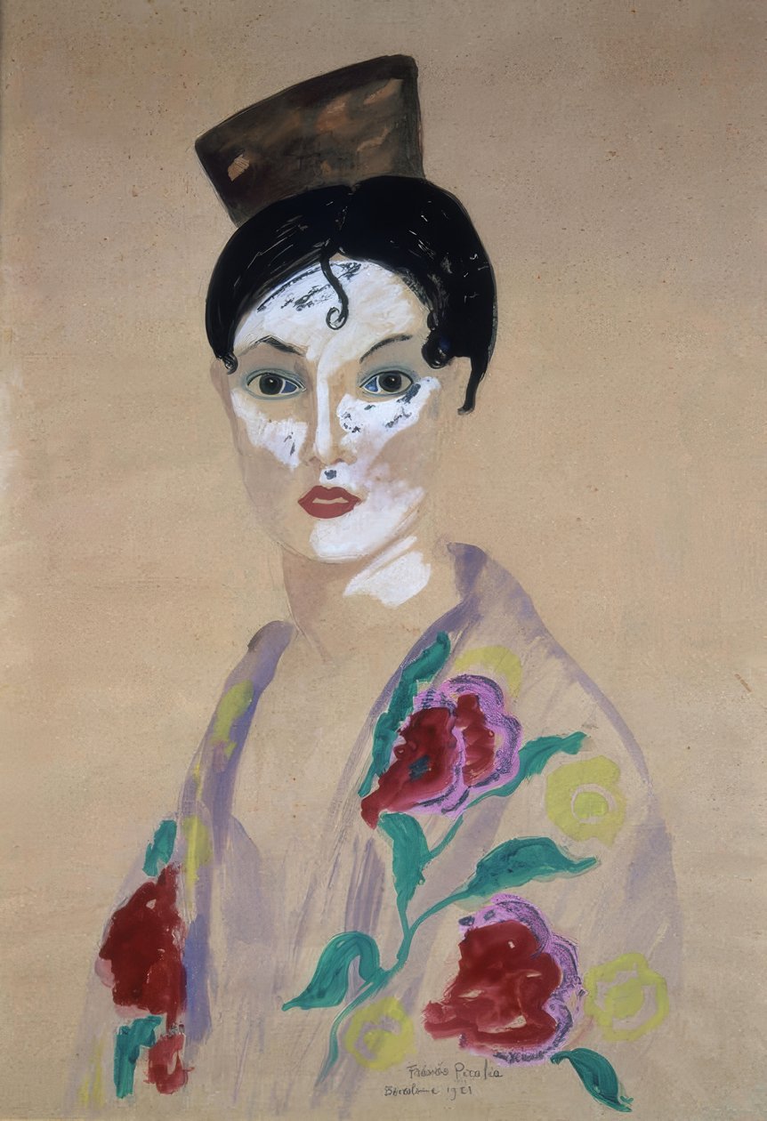 Mulher com Peineta de Francis Picabia