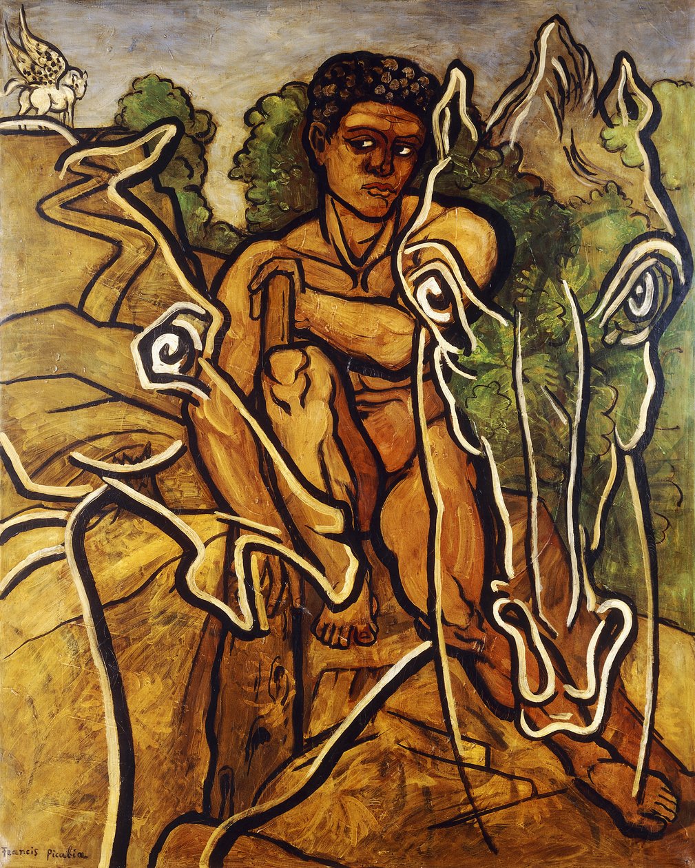 Hércules e os seus cavalos; Hercule et ses Coursiers de Francis Picabia