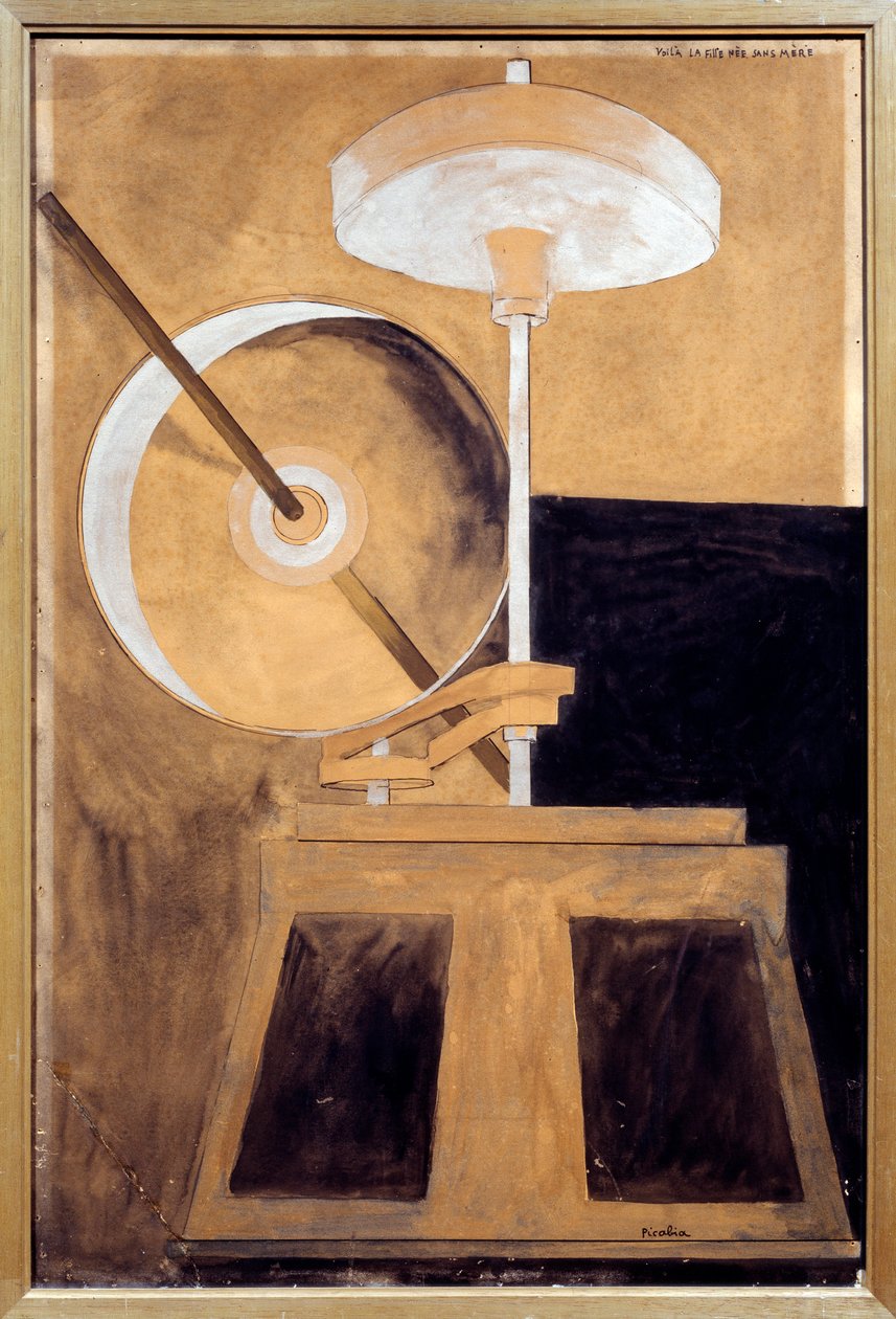 Aqui está a filha que nasceu sem mãe de Francis Picabia