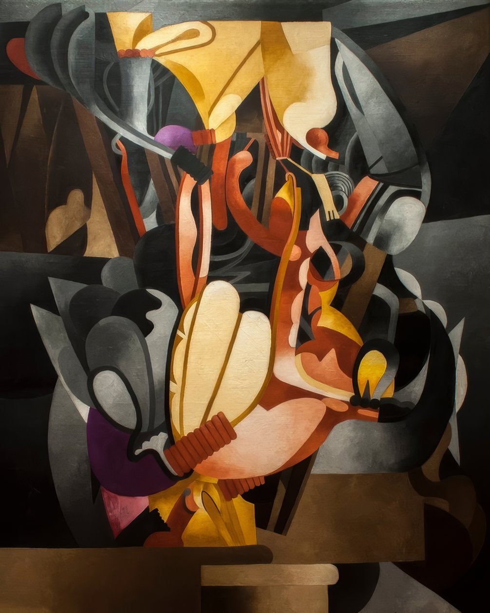Vejo de novo na memória o meu querido Udnie de Francis Picabia