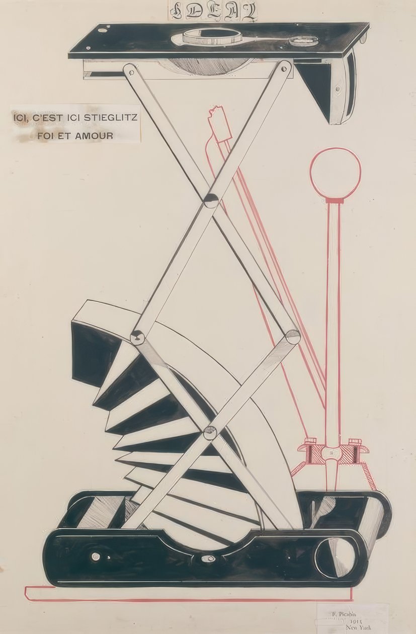 Este é o Stieglitz Fé e Amor de Francis Picabia