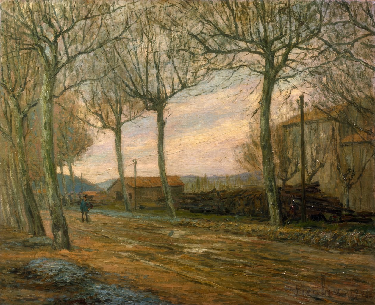 Paisagem com vagabundo de Francis Picabia
