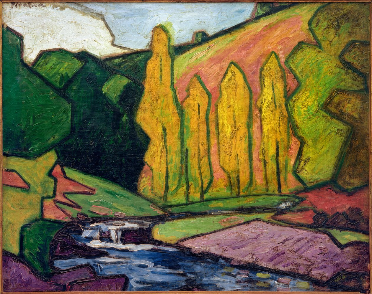 As margens do Creuse de Francis Picabia
