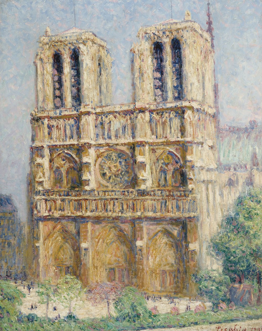 Notre Dame in the Morning; Notre Dame, le Matin de Francis Picabia