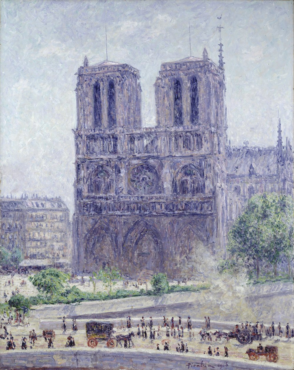 Notre Dame ao sol da manhã de Francis Picabia