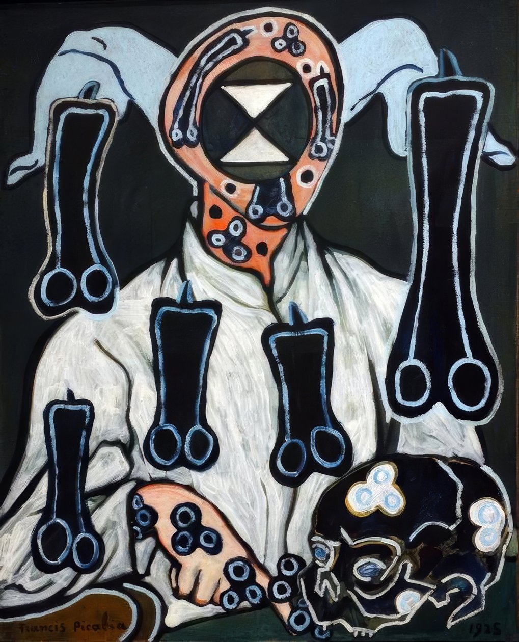 Retrato de um médico de Francis Picabia
