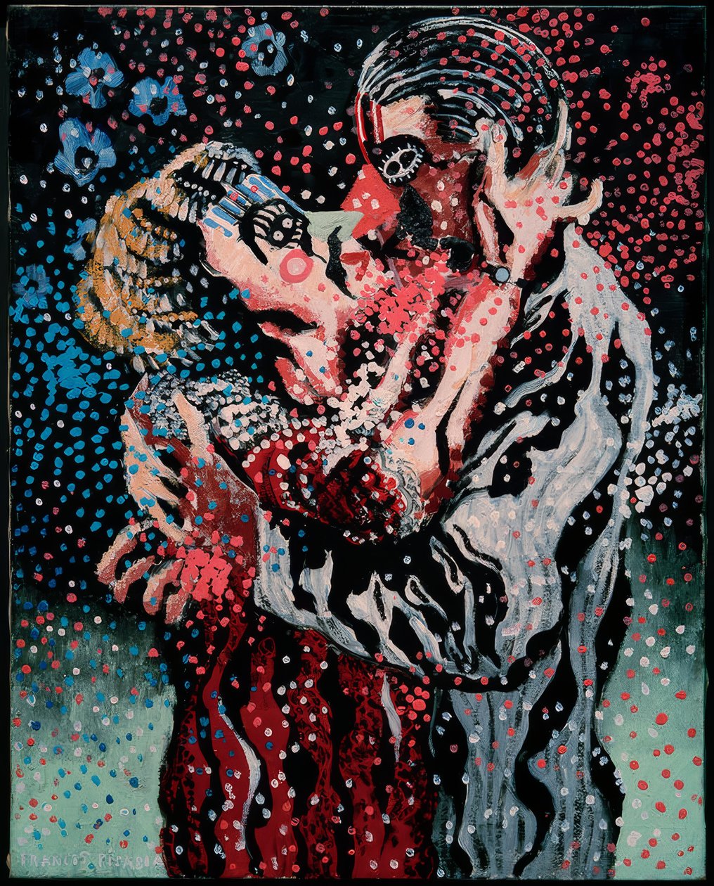 Terça-feira gorda (O beijo) de Francis Picabia
