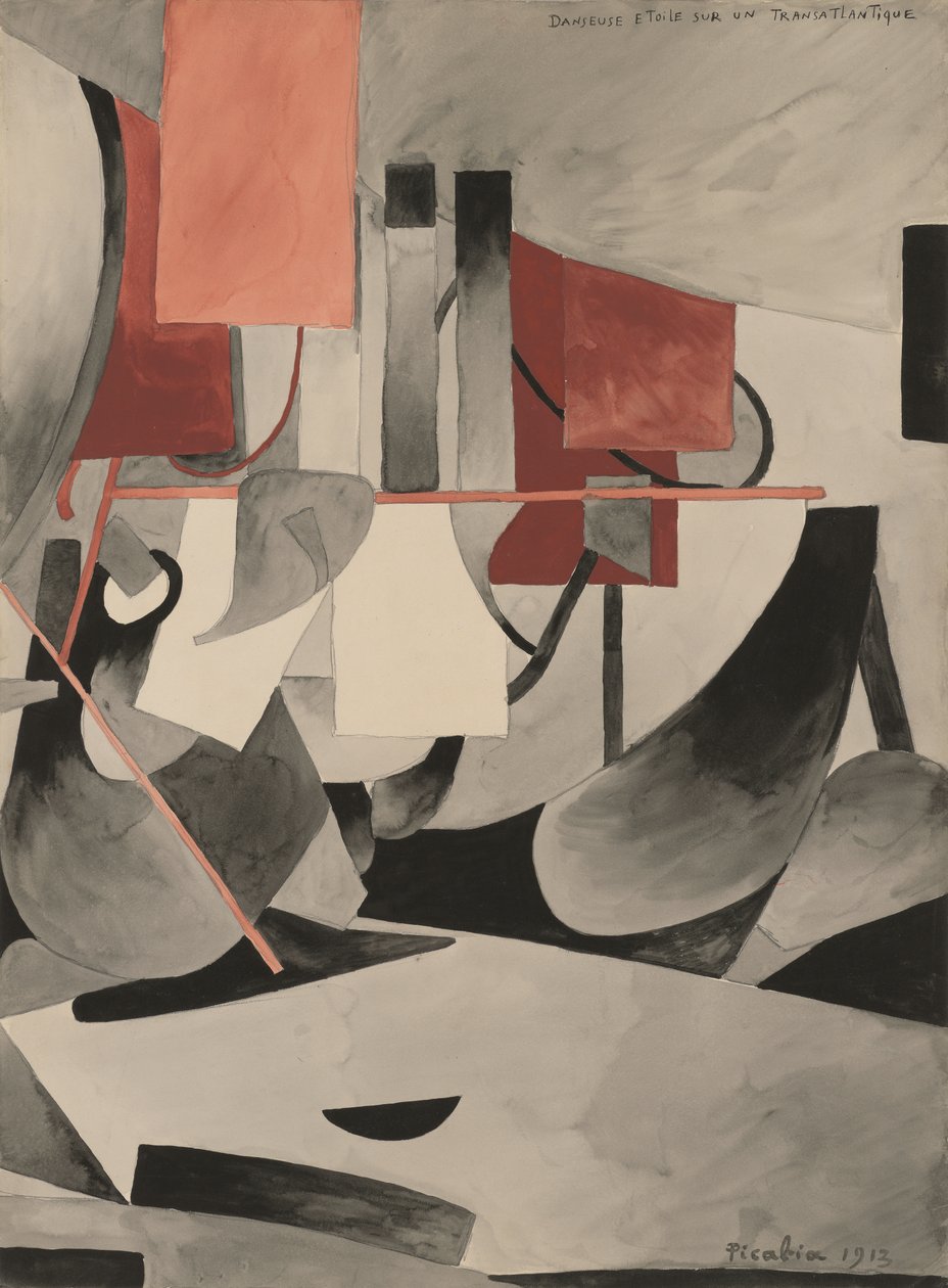 Bailarina num transatlântico de Francis Picabia