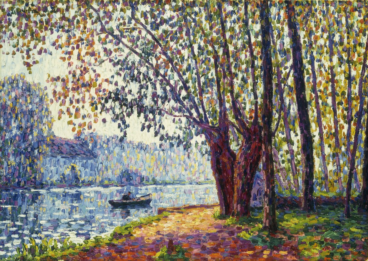 Manhã de sol nas margens do Loing; Soleil du Matin au Bord du Loing de Francis Picabia