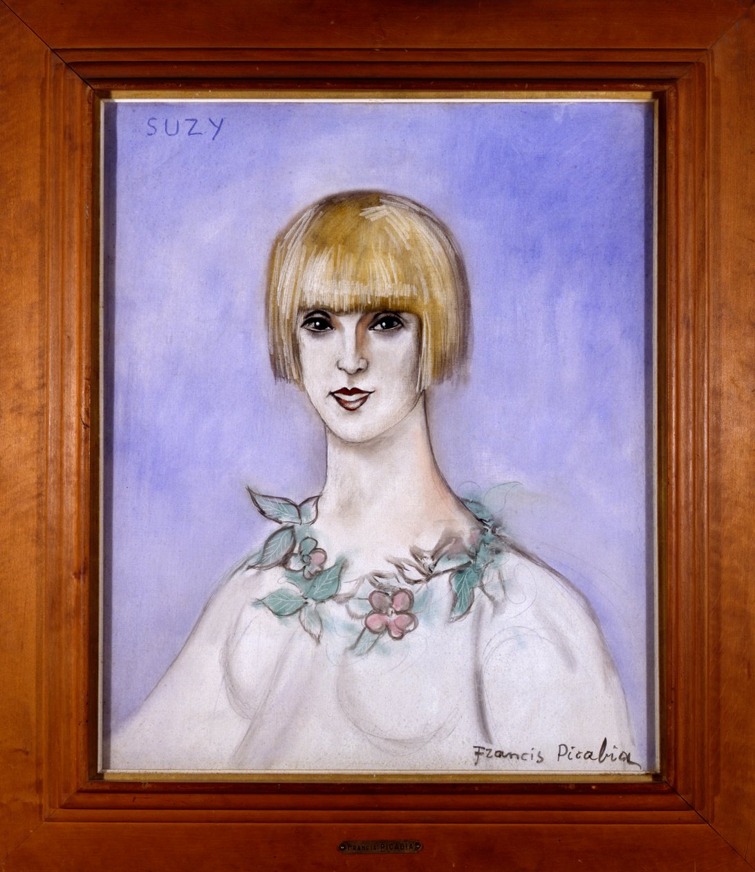 Suzy Solidor por Francis Picabia de Francis Picabia