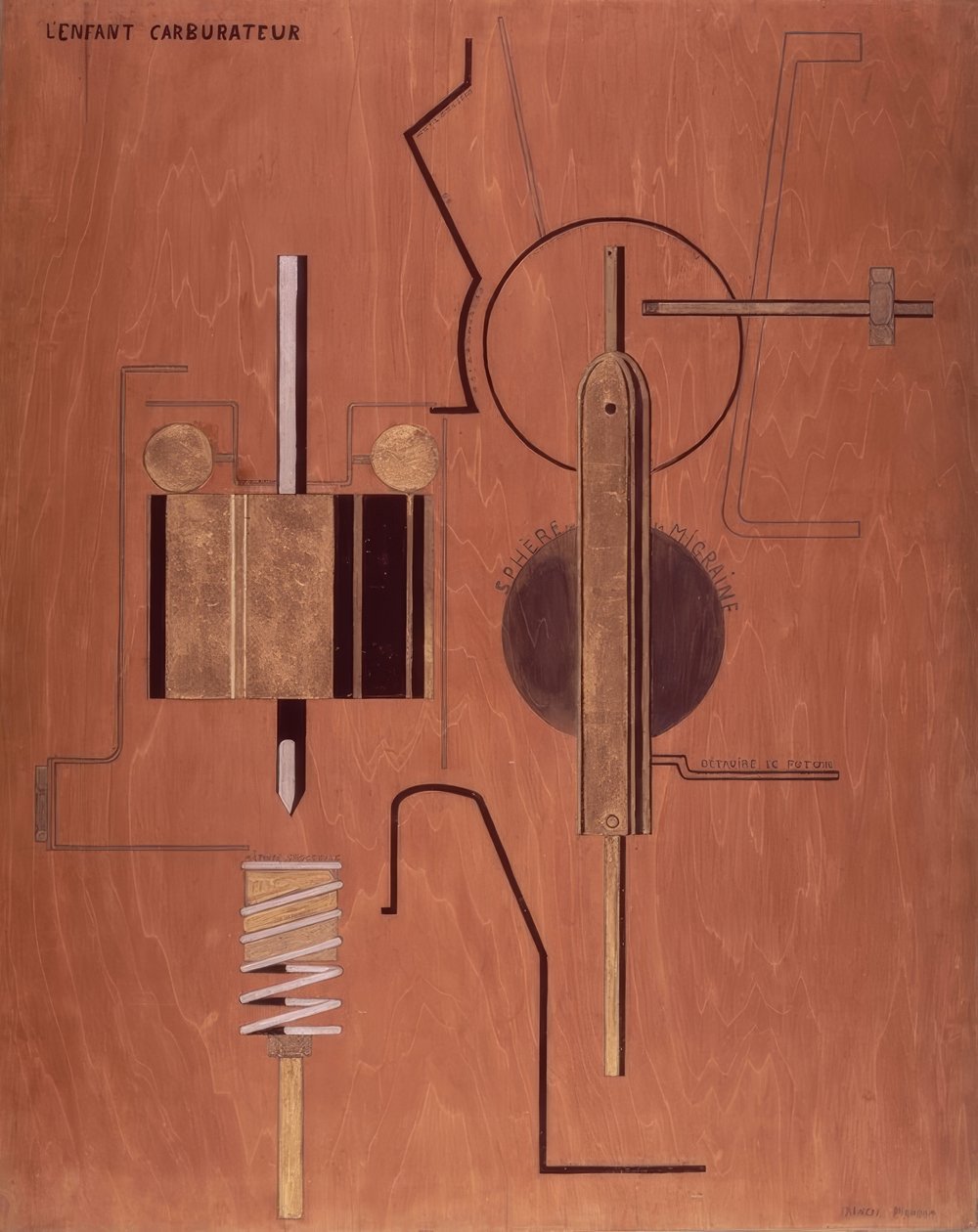 O carburador para crianças de Francis Picabia