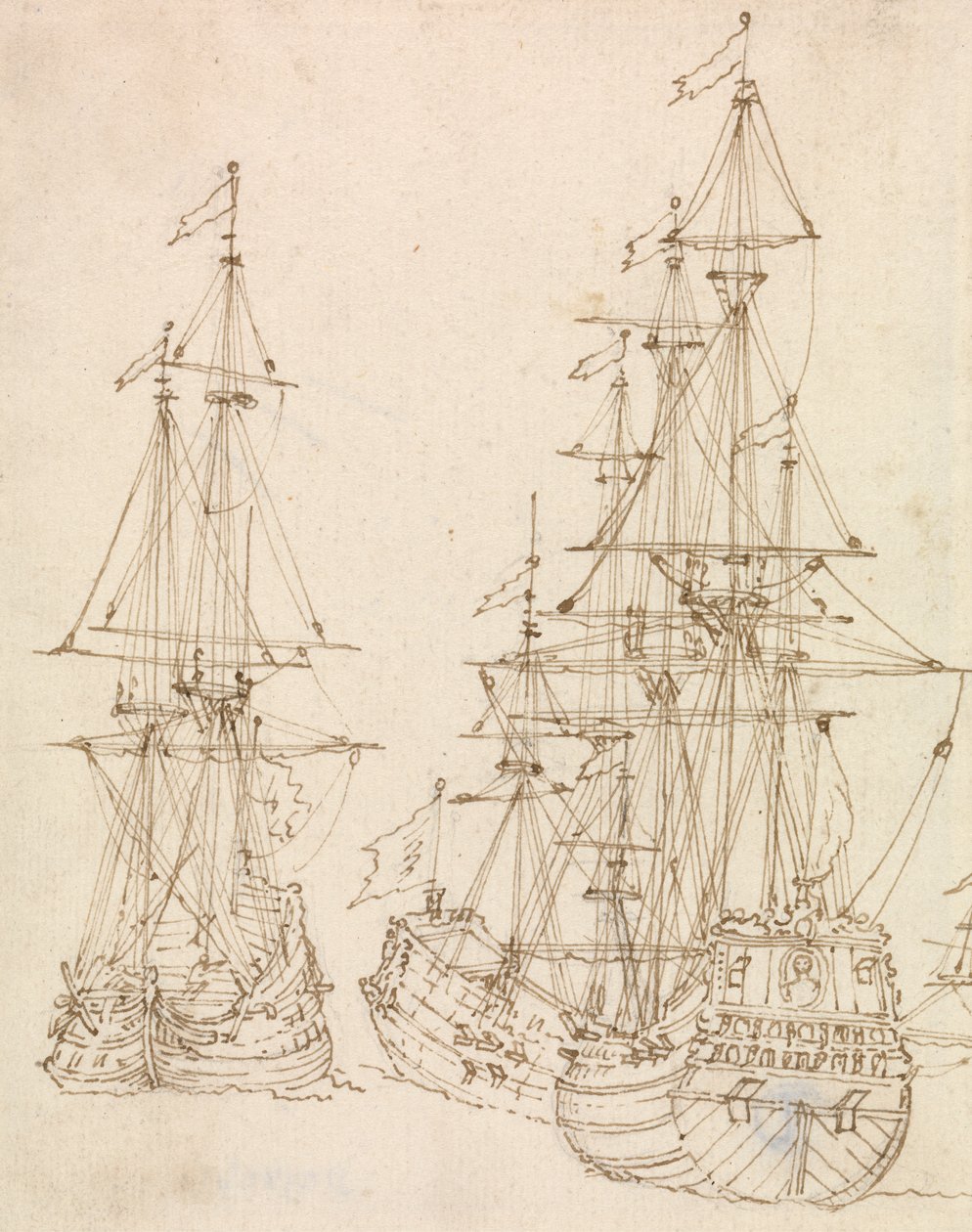 Estudos de Navios de Francis Place