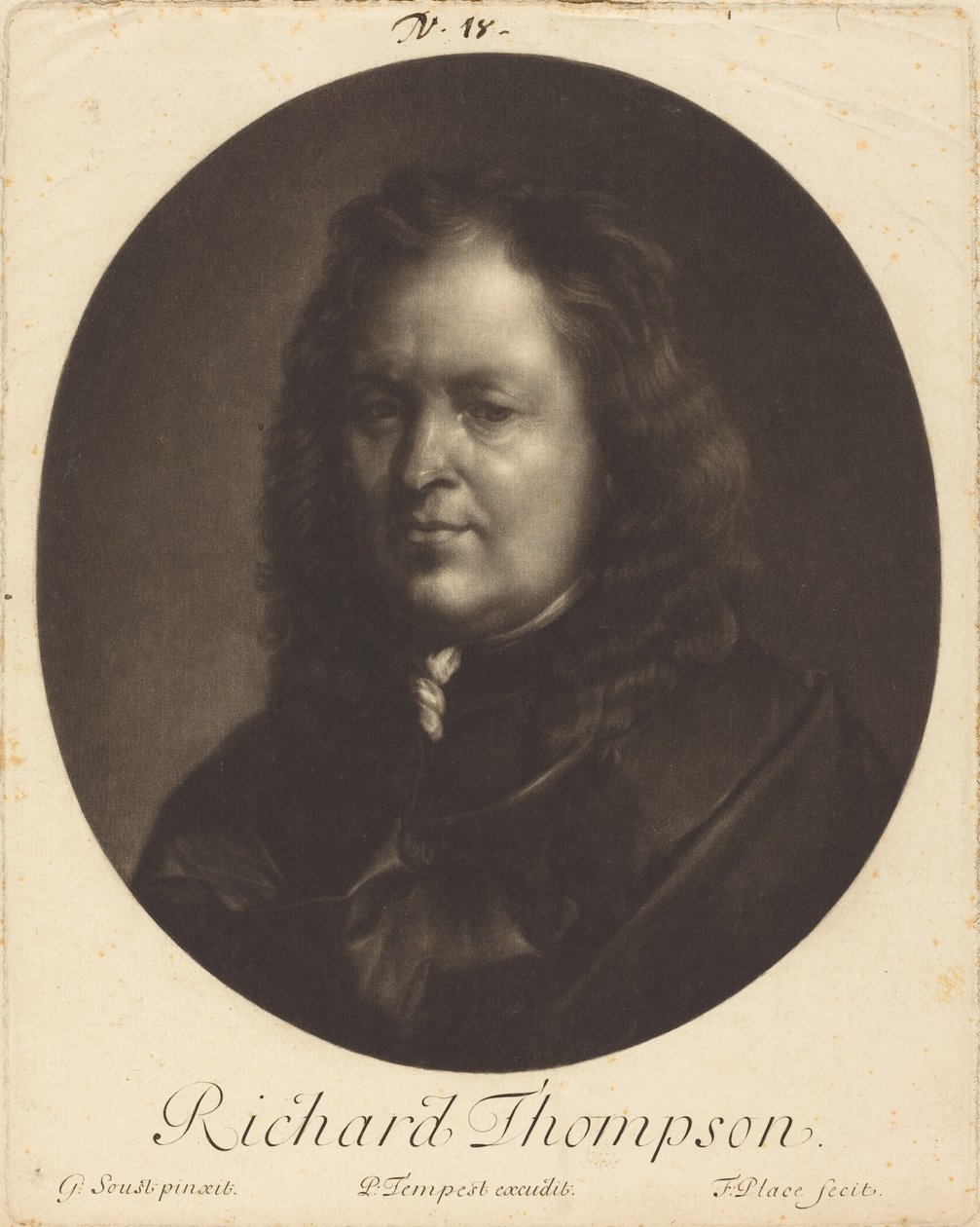 Richard Thompson de Francis Place after Gerard Soest