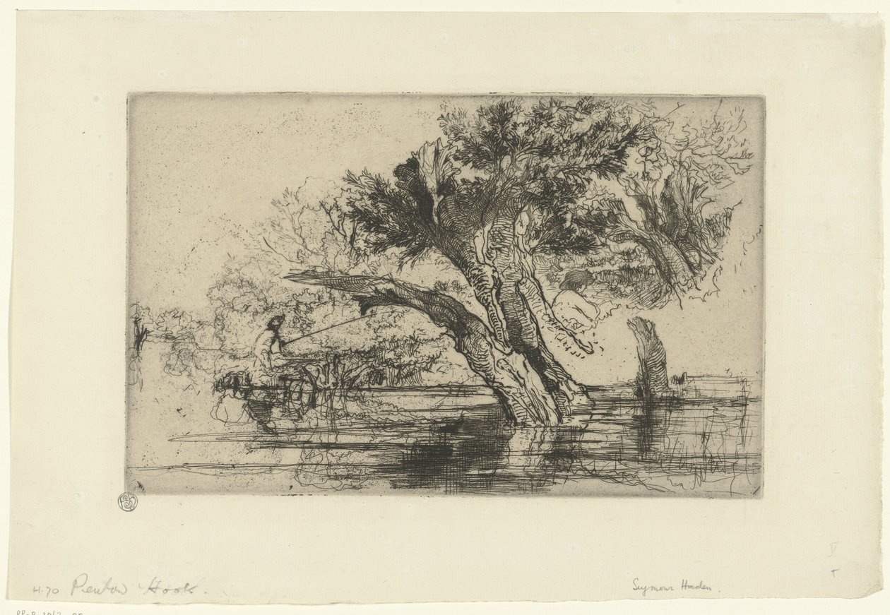 Gancho de Penton de Francis Seymour Haden (Sir)