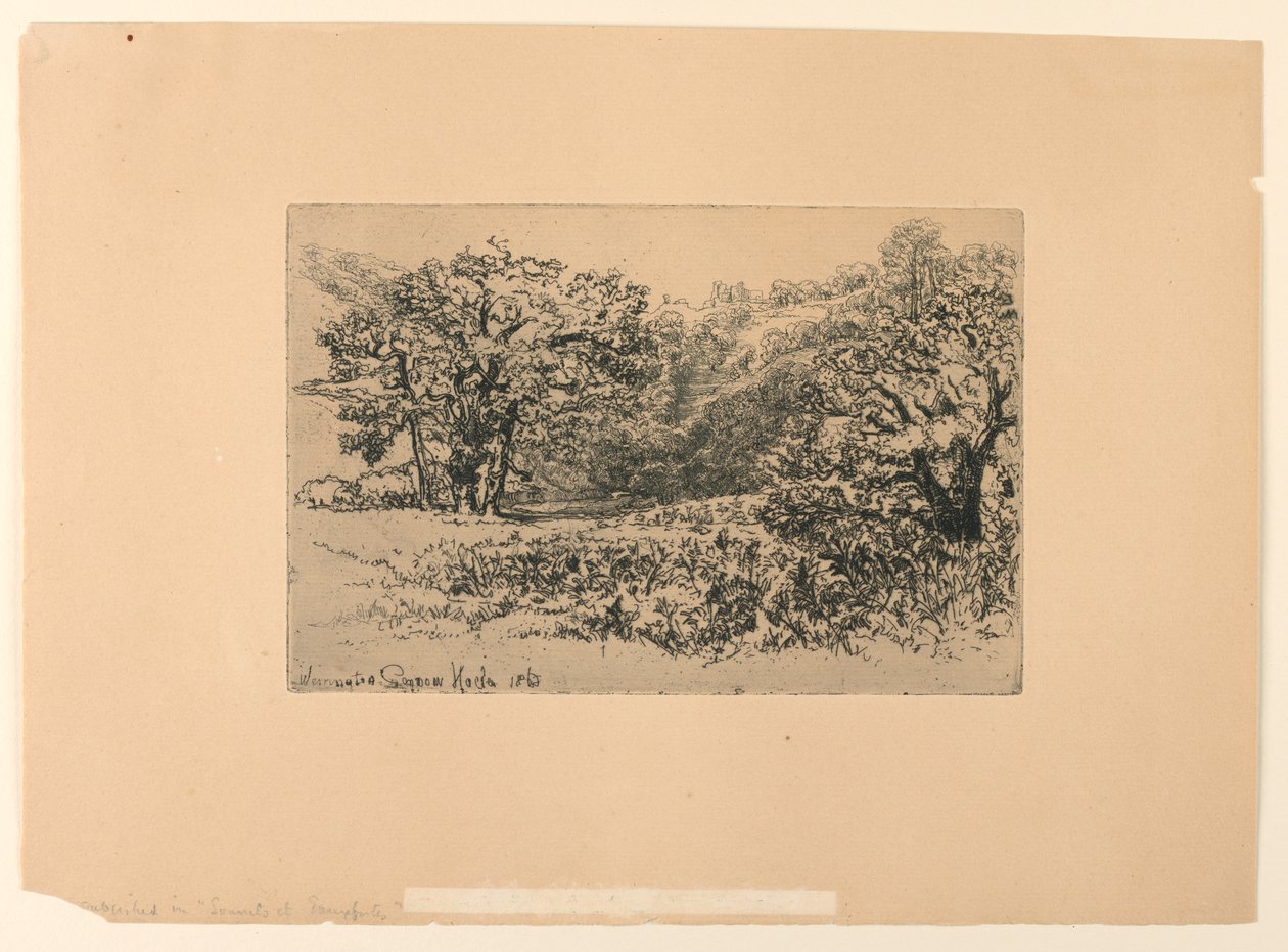 Devon à beira do rio de Francis Seymour Haden
